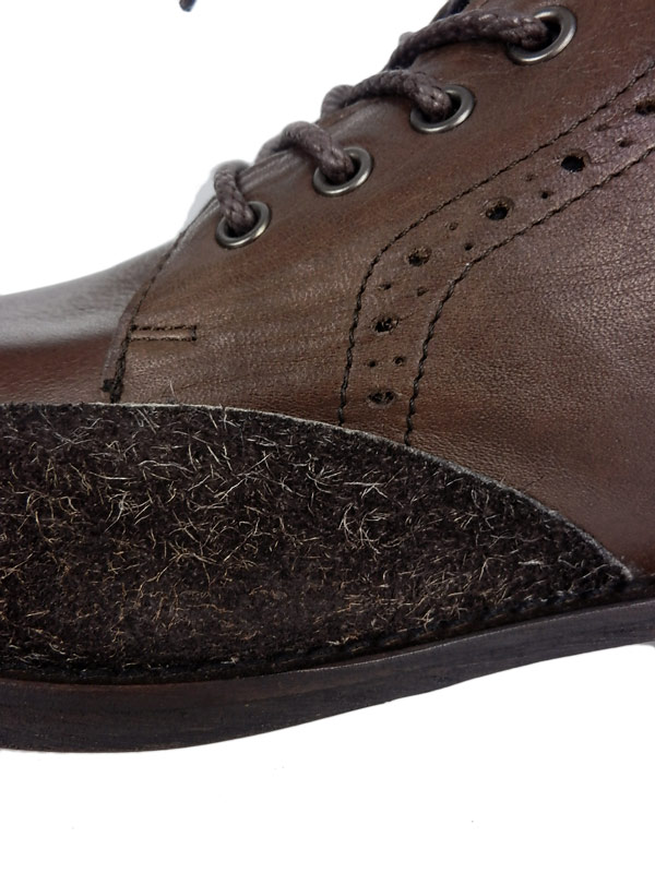 marchercher◇ブーツ/26.5cm/WHT/クラック加工/使用感有 新作入荷，SALE