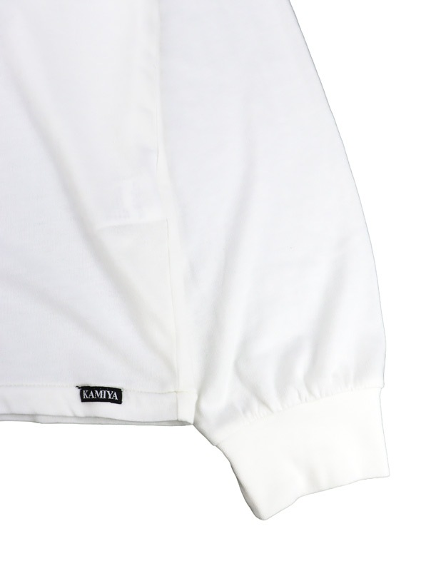 ��26AW��KAMIYA ���ߥ� "STAY TRUE TO YOUR DREAM" L/S T-shirt �ۥ磻�� G17LT109