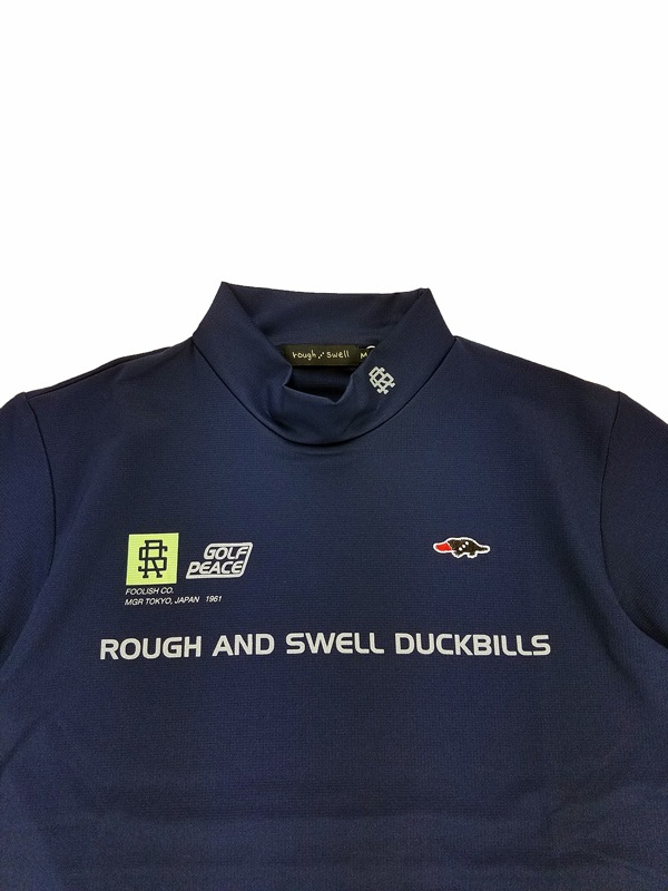 rough&swell ラフアンドスウェル GYM MOCK モックネック ネイビー RSM