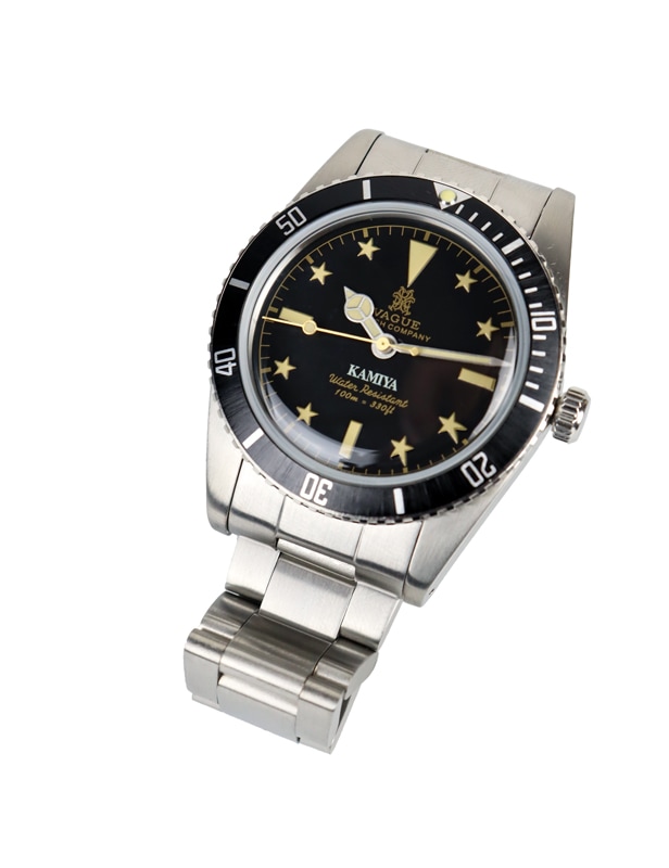 時計 \"VAGUE WATCH CO. X KAMIYA\" Diver's Watch KAMIYA Diver's Watch VAGUE WATCH CO. x KAMIYA （SILVER
