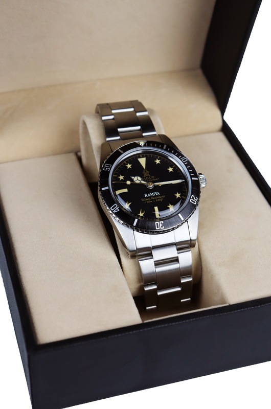 時計 \"VAGUE WATCH CO. X KAMIYA\" Diver's Watch KAMIYA Diver's Watch VAGUE WATCH CO. x KAMIYA （SILVER