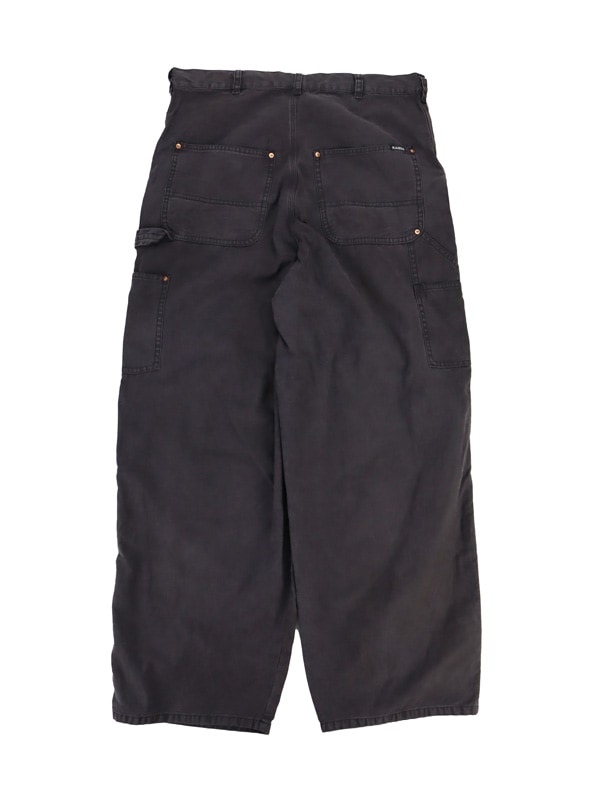 25AWKAMIYA ߥ Back Satin Painter Pants ֥å G15PT038