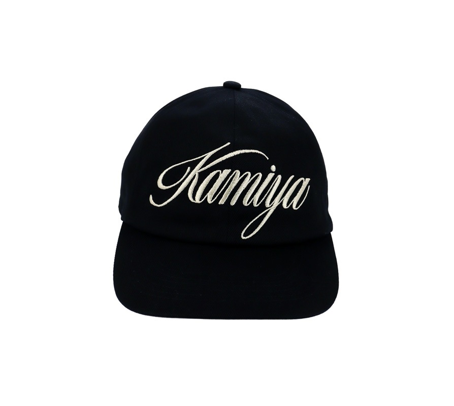 ��26AW��KAMIYA ���ߥ� "Kamiya" Cap �֥�å� G17AC306