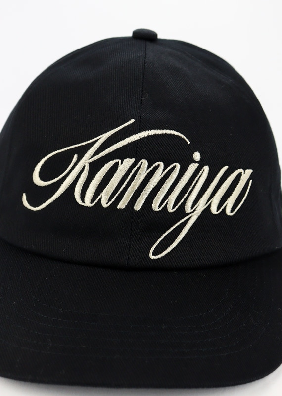 ��26AW��KAMIYA ���ߥ� "Kamiya" Cap �֥�å� G17AC306