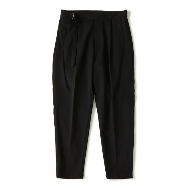 30OFFWhite Mountaineering  ۥ磻ȥޥƥ˥ 1 TUCK STRETCH PANTS BLACK WM2473410