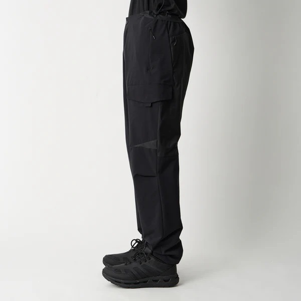 [26SS]White Mountaineering  �ۥ磻�ȥޥ���ƥ˥���� TAPERED PANTS BLACK BK2671401
