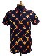 ��60��OFF��MARK&LONA �ޡ�������ɥ��� �ݥ������ �ͥ��ӡ� Unite Velour Polo | MEN MLM-9C-AP09
