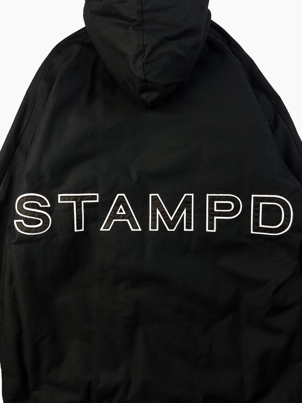 STAMPD スタンプド オーバーコート ブラック Zepplin Overcoat SLA-M2067JK-ALLEY OnlineShop  アリィオンラインショップ