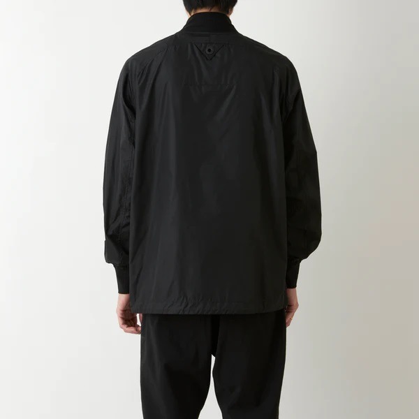 White Mountaineering  ۥ磻ȥޥƥ˥ NYLON MA-1 JACKET  BLACK WM2371209