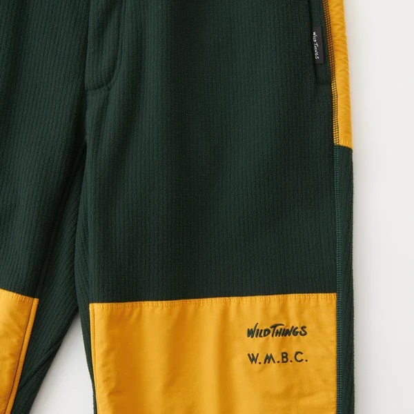 ��50��OFF��White Mountaineering  �ۥ磻�ȥޥ���ƥ˥���󥰡�W.M.B.C. �� WILD THINGS FLEECE PANTS GREEN BC2473401