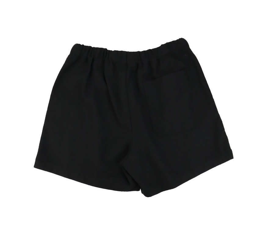 ��30%OFF��CULLNI ����� Tweed Belt Easy Short Pant BLACK 25-SS-003B