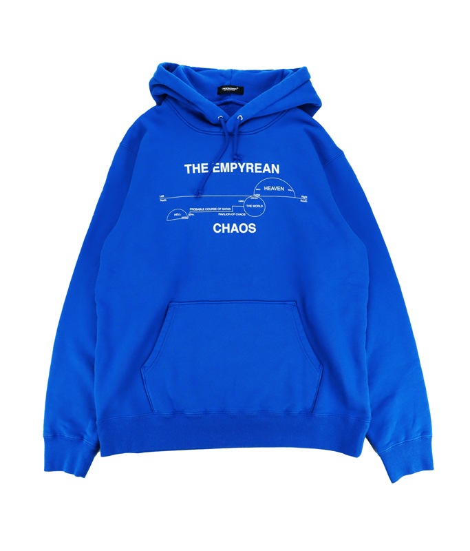 25AW】UNDERCOVER アンダーカバー HOODIE THE EMPYREAN CHAOS ブルー