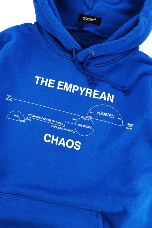 ��25AW��UNDERCOVER ����������С� HOODIE THE EMPYREAN CHAOS �֥롼 UC2E4893