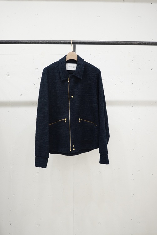 CULLNI MA-1 クルニ レイヤード ジップ ブルゾン CULLNI（クルニ）の「STUDIOUS別注 LAYERED STRIPE MA-1