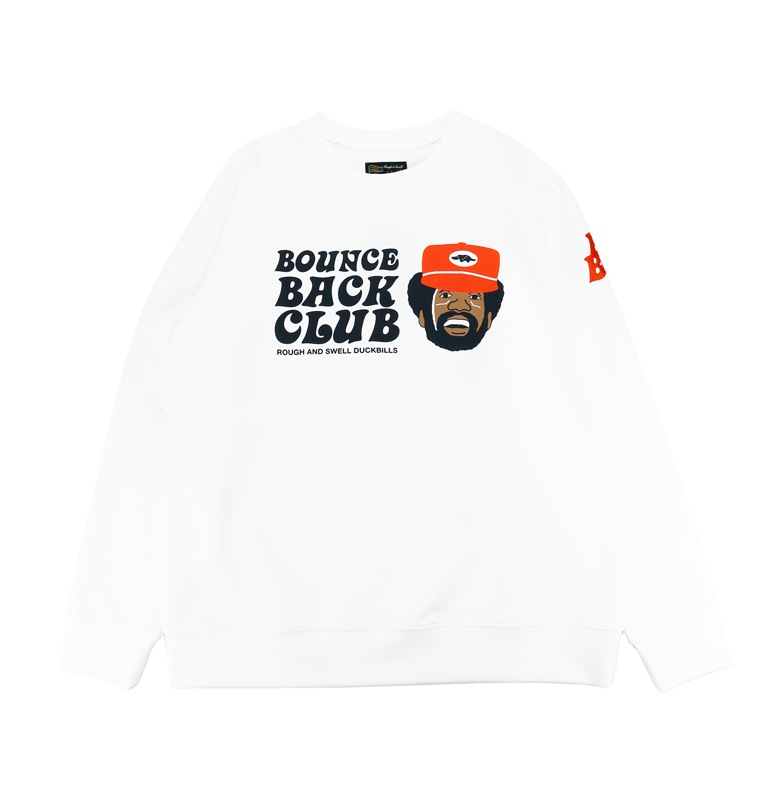 rough&swell ��ե���ɥ������� BBC SWEAT �������å� �ۥ磻�� RSM-25152 / ����ե����� ��� ���&��������