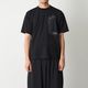 ��26SS��White Mountaineering  �ۥ磻�ȥޥ���ƥ˥���� ZIP POCKET T-SHIRT BLACK WM2671505