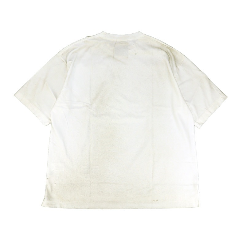 ��26AW��Maison MIHARA YASUHIRO �᥾�� �ߥϥ�䥹�ҥ� Leon Doodle Printed T-shirt �ۥ磻�� J17TS811