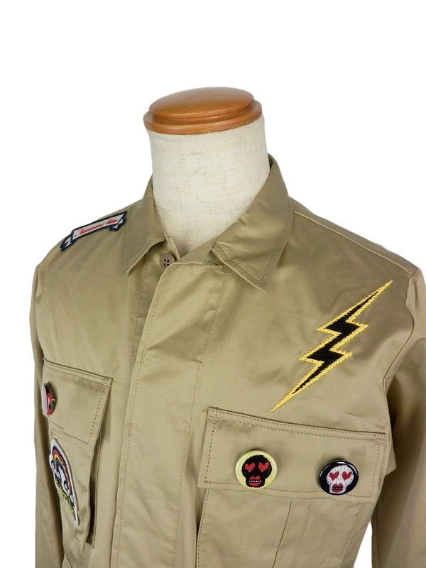 70%OFF】NUMERO UNO ヌメロウーノ ミリタリージャケット M-65 カーキ 