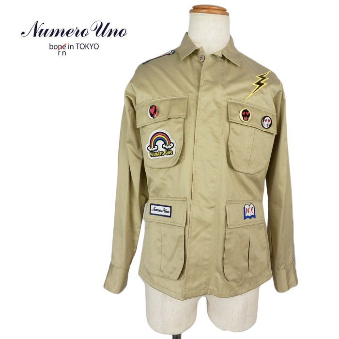 70%OFF】NUMERO UNO ヌメロウーノ ミリタリージャケット M-65 カーキ 
