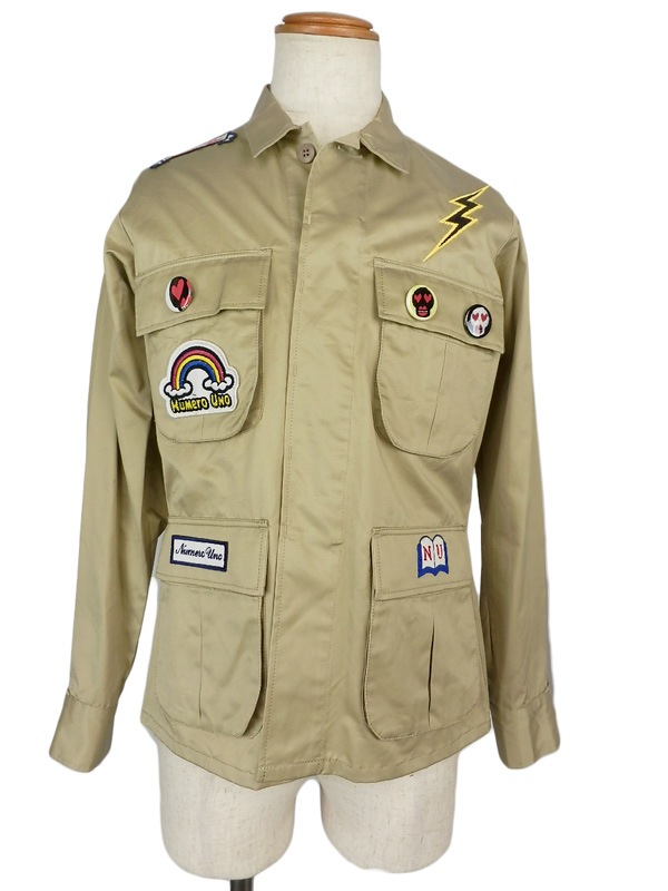 70%OFF】NUMERO UNO ヌメロウーノ ミリタリージャケット M-65 カーキ 