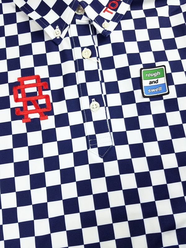 新品 L rough＆swell 今期モデル完売品CHECKER POLO 新品 L rough＆swell 今期モデル完売品CHECKER POLO - メルカリ