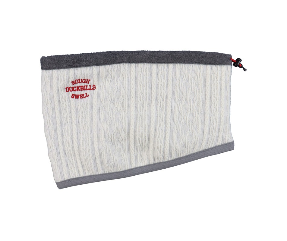 rough&swell ��ե���ɥ������� ARAN NECK WARMER �ͥå��������ޡ� �ۥ磻�� RSA-25210