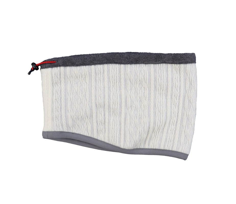 rough&swell ��ե���ɥ������� ARAN NECK WARMER �ͥå��������ޡ� �ۥ磻�� RSA-25210