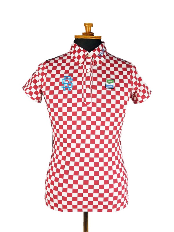 ♢希少完売品♢ ラフアンドスウェル RSM-25014 CHECKER POLO r&s ポロシャツ - カッツクラブ