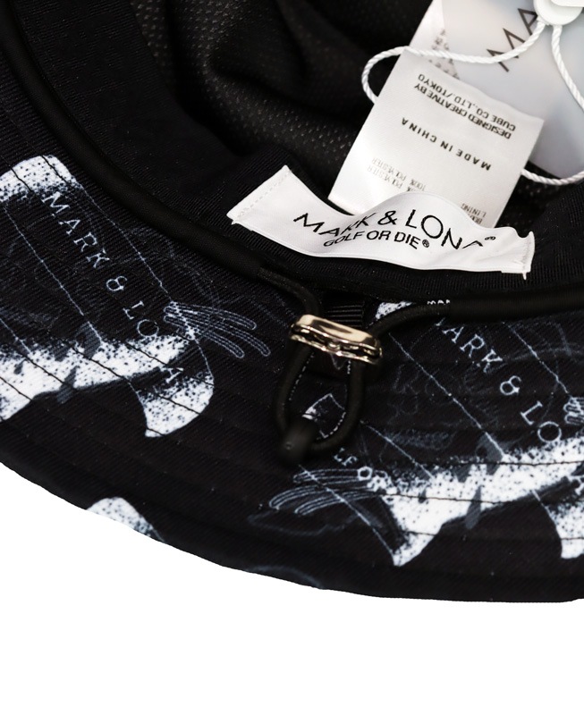 ��25SS��MARK&LONA �ޡ�������ɥ��� Rebel Heart Bucket Hat | MEN and WOMEN �Х��åȥϥå� �֥�å� MLF-5A-FC06