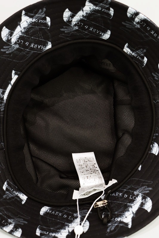 ��25SS��MARK&LONA �ޡ�������ɥ��� Rebel Heart Bucket Hat | MEN and WOMEN �Х��åȥϥå� �֥�å� MLF-5A-FC06
