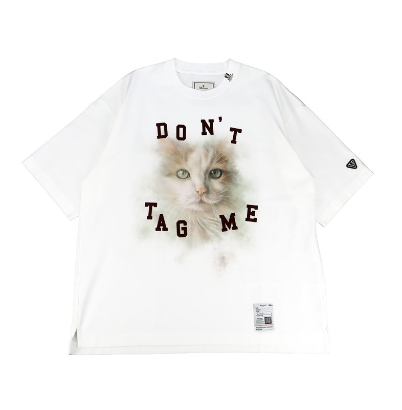 ��26AW��Maison MIHARA YASUHIRO �᥾�� �ߥϥ�䥹�ҥ� Cat Printed T-shirt �ۥ磻�� J17TS823