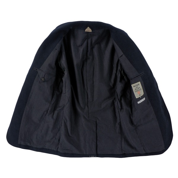 Work For Play Numero Uno ワークフォープレイヌメロウーノ ジャケット ネイビー Wp 13f 002 Numerouno の通販 Alley Onlineshop