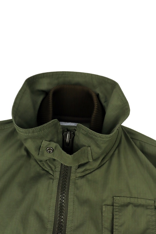 kolor BEACON カラービーコン C/Pライトリップブルゾン 24SS KOLOR BEACON [ カラービーコン ] 綿ポリ リップストップ