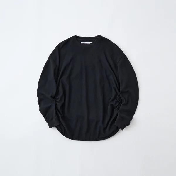 25AWWhite Mountaineering  ۥ磻ȥޥƥ˥ SHIRRING PULLOVER BLACK WM2573518