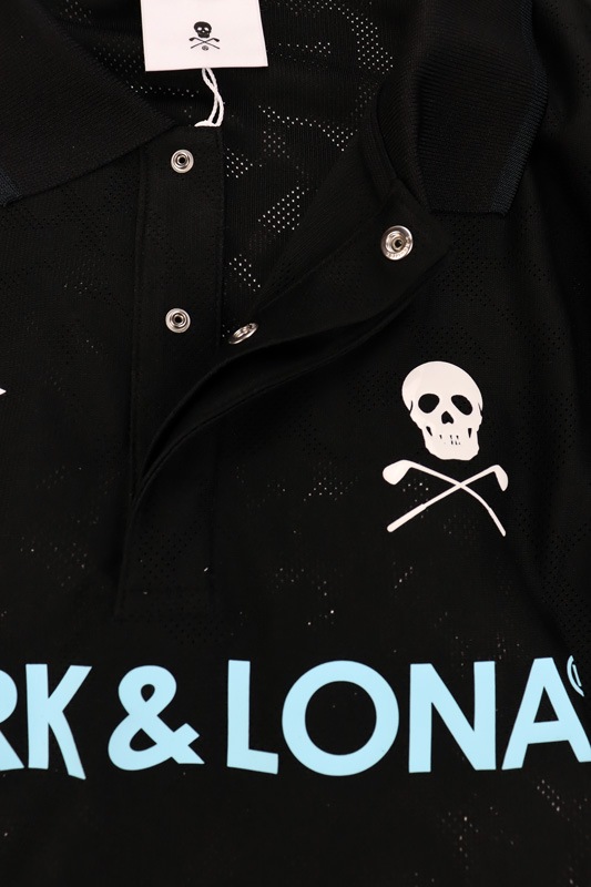 ��30%OFF��MARK&LONA �ޡ�������ɥ��� ML-Tech Leopard Polo | MEN  �ݥ������ �֥�å� MLM-5A-AP13