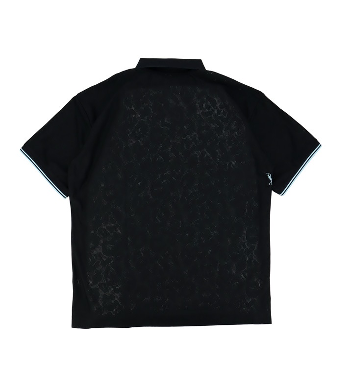 ��30%OFF��MARK&LONA �ޡ�������ɥ��� ML-Tech Leopard Polo | MEN  �ݥ������ �֥�å� MLM-5A-AP13