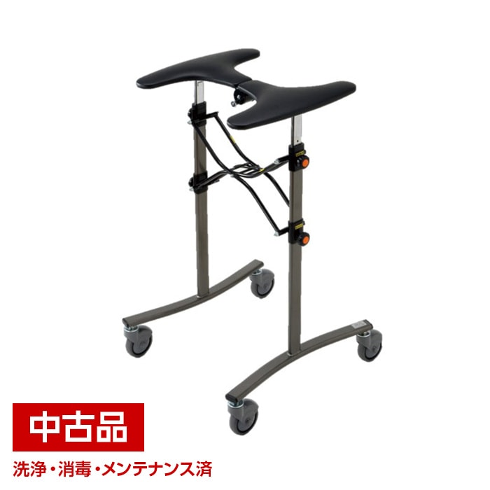 L字型歩行器 合成皮革クッション付き L字型歩行器 合成皮革クッション付き