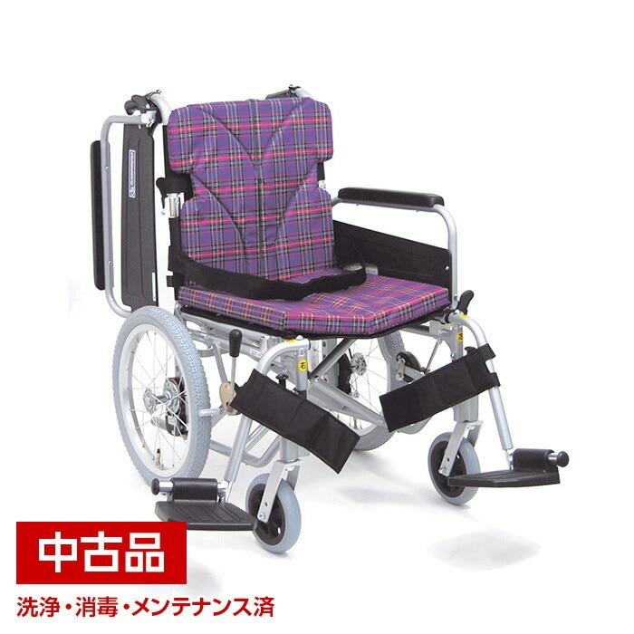 カワムラサイクル KA700シリーズ 高級多機能モジュール車いす 訳あり美品 カワムラサイクル KA700シリーズ KA716-40ELB-LO モジュール