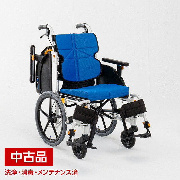 中古介助車いす KA302SB-PUエアータイヤ 車椅子