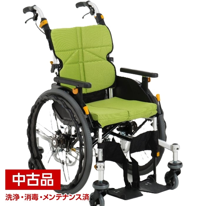 中古】ネクストコアくるり自走 中床 F-1 NEXT-71B 中古車椅子