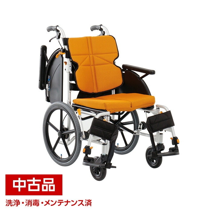 中古】 松永製作所 ネクストコア・マルチ 介助 オレンジ NEXT-41B 40幅