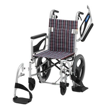 日進医療器 Nツアラー 介助用 車いす NAH－NT2W （ヘッドサポートなし