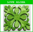 キルト　黄緑|キルト|アイロンアップリケ