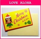 【クリスマス】ミニメッセージカード(フラガール)　