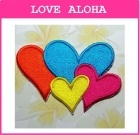 ハート4|その他|アイロンアップリケ