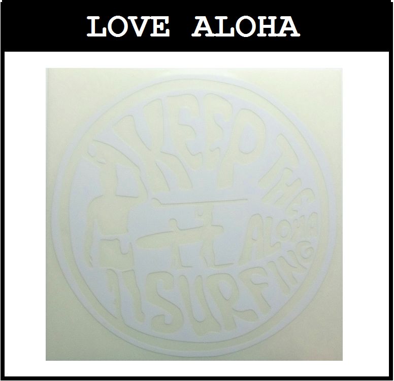 ���åƥ��󥰥��ƥå�����KEEP THE ALOHA SURFING���ۥ磻��