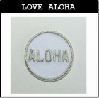 ALOHA　(丸型)　シルバー