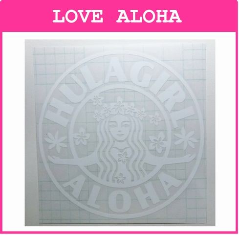 ���åƥ��󥰥��ƥå�����HULA��GIRL��ALOHA���ۥ磻��(��)