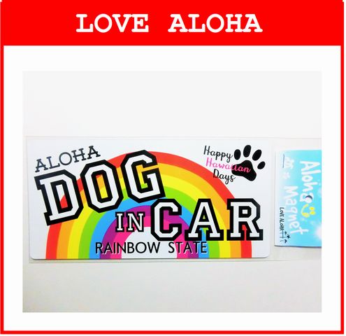 ALOHAޥͥåȡDOG IN CAR 쥤ܡ( Ĺ)