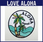 カラフルヤシ ALOHA　(丸型） 大